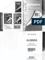 Formule Algebra (Clasa IX-XII)
