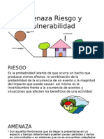 Riesgo Amenaza Vulnerabilidad