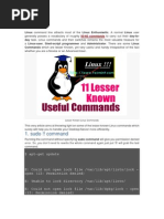 Linux Some Commands