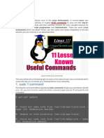 Lesser Known Linux Commands to Boost Your Skills