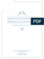 Mapa Conseptual de Arquitectura Básica Del Modelo de Von Neuman