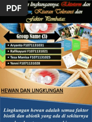 7400 Gambar Gambar Hewan Pdf HD Terbaik