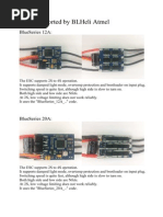 BLHeli Supported Atmel ESCs