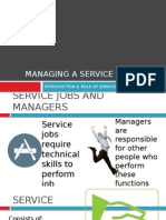Intro - Managing A Service Enterprise