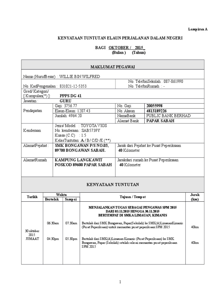 Borang Tuntutan Spm 2015 1