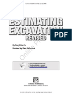 Estimating Excavation Revised Book Preview PDF