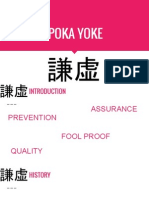 Poka-Yoke The Art of Fool Proofing