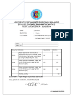 EFA1103 TEST2 - Solutions