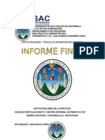 Informe Admon