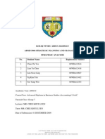 Strategic Analysis of Malaysian Telecommunication Industry