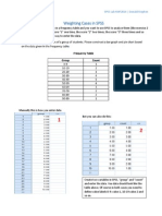 Weighting Cases in SPSS