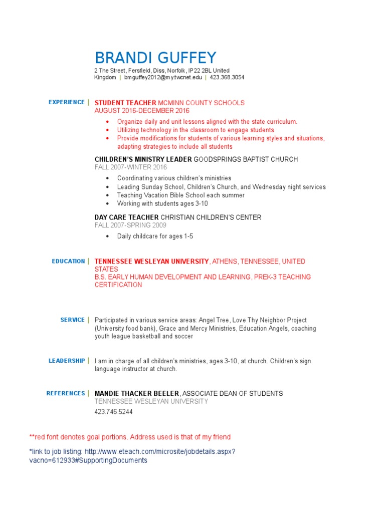 Goal Resume PDF - 1