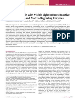 (2012)Irradiation of Skin With Visible Light Induces Reactive