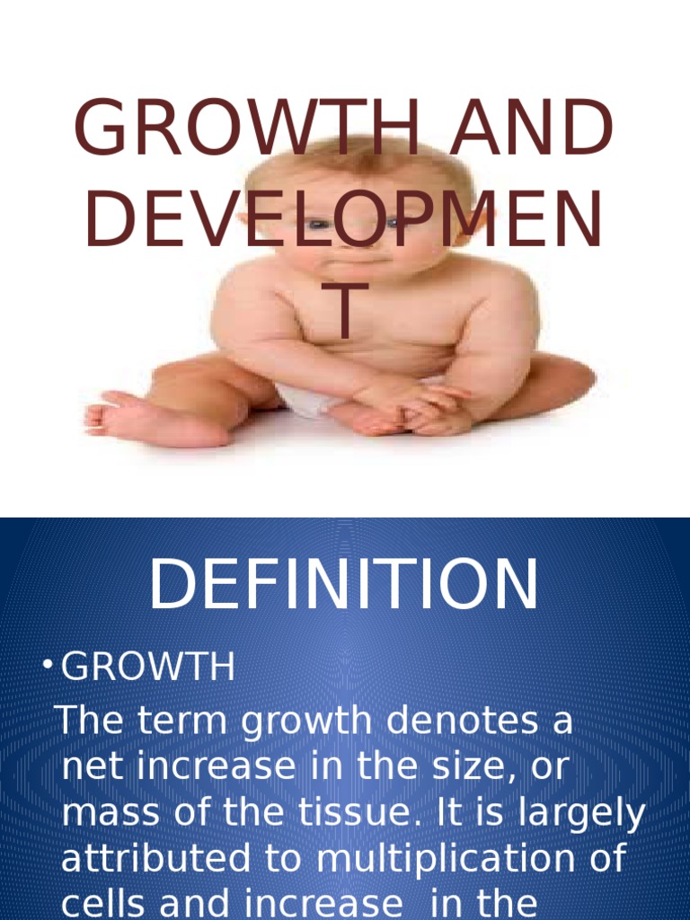 Growth vs. Development: Key Concepts | PDF | Developmental Biology ...