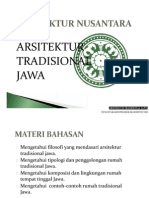 Arsitektur Tradisional Jawa - Presentasi