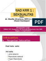 TRIAD KRR (Seksualitas)