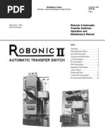 Download Robonic II Transfer switch  by Jod Cadieux SN290486560 doc pdf