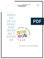 Analisis de La Realidad Interna y Externa Del Plantel