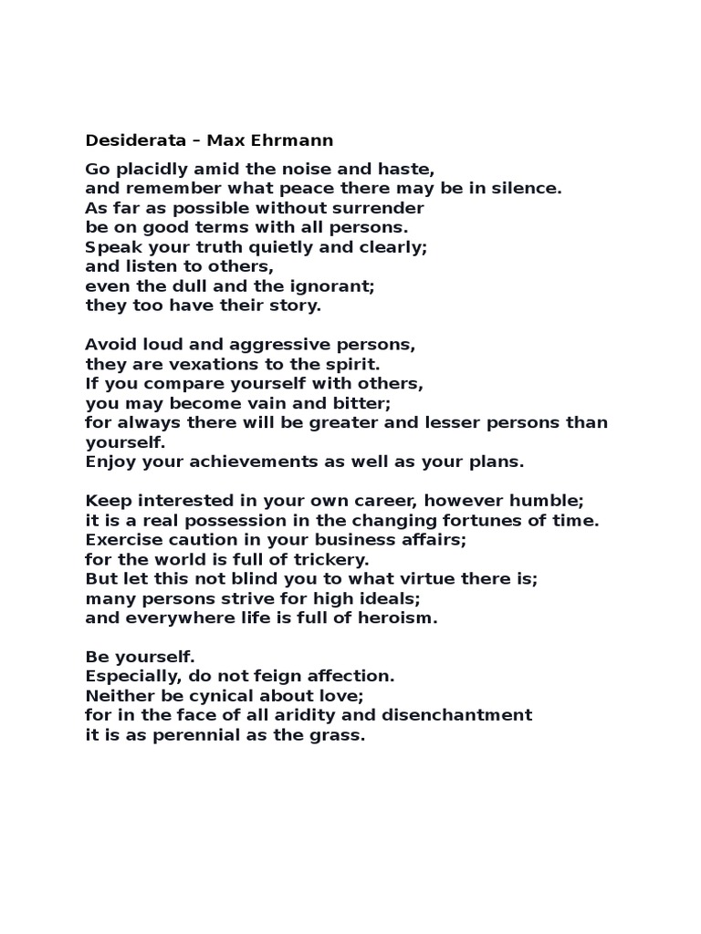 desideratamax ehrmann | pdf