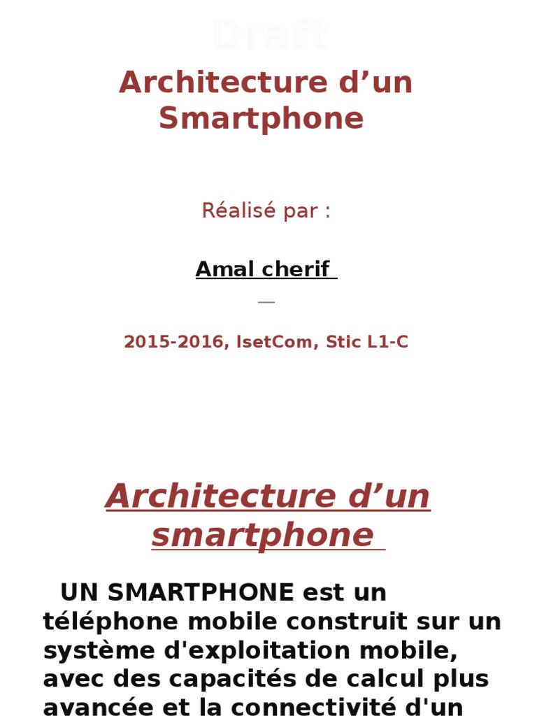 D'où proviennent les pièces de votre smartphone ?