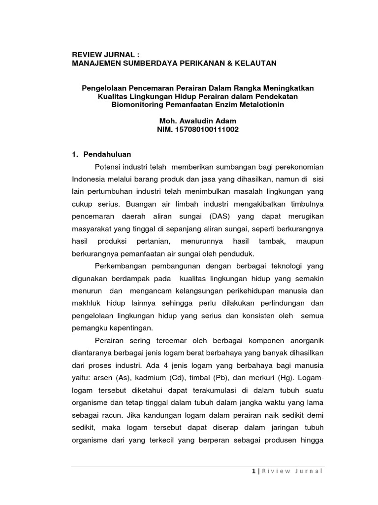 Review Jurnal Pdf