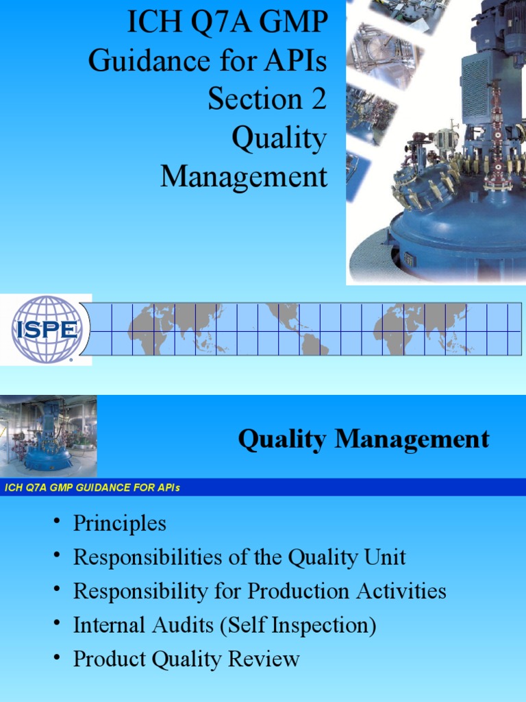 Section 2-Quality Management ISPE India | PDF | Government | Internal Audit