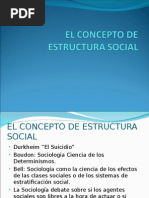  Estructura Social