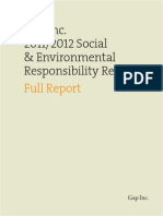 CSR Report 2011-12 Gap Inc