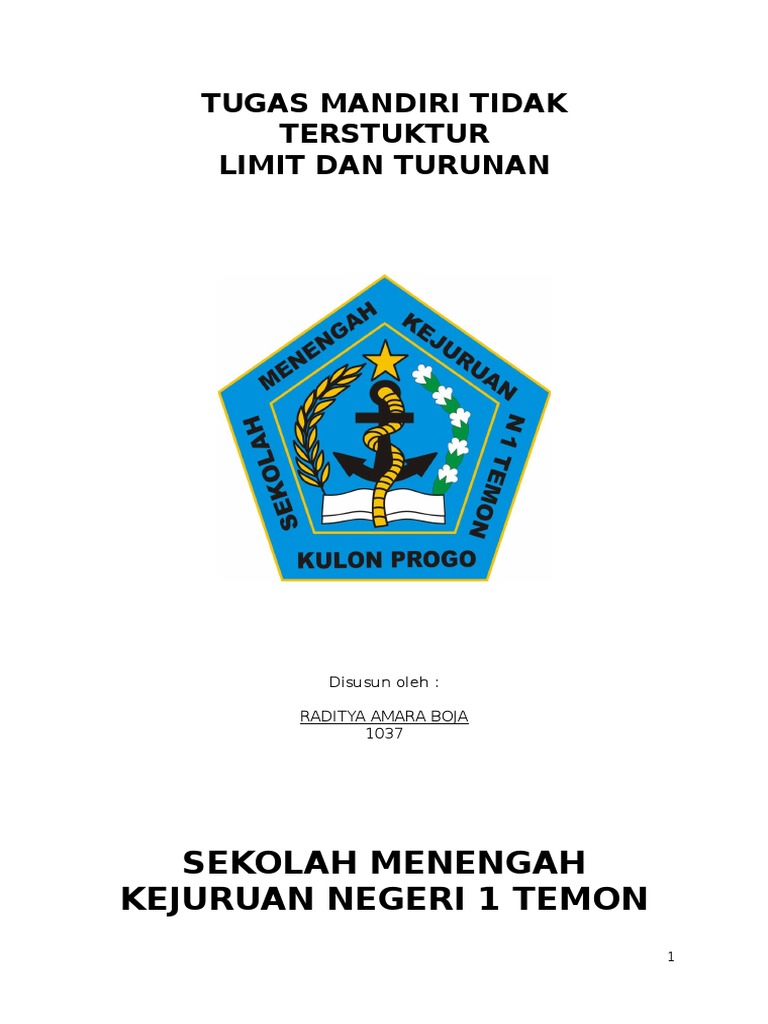 Limit Dan Turunan