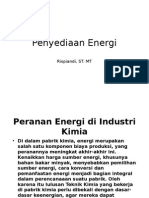 Penyediaan Energi