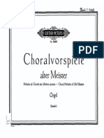 Choralvorspiele Alter Meister (Straube, Karl)