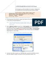 Howto Use A Spice Model File in Orcad 10.5 Demo