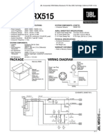 JBL Mrx515: Technical Manual