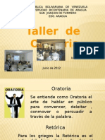 Taller de Oratoria