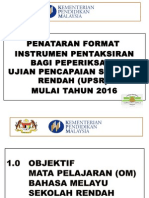 Om & Op BM Penataran Format Baharu 2016