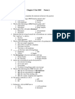 Chapter 3 Test 2014 Form A
