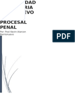 La Actividad Probatoria en El Nuevo Código Procesal Penal