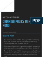 PDF Drinking Policy in Hong Kong