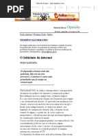 O labirinto da internet_João Santana_FSP_2009