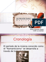 Cronología del Romanticismo musical
