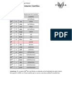 Tabla de Prefijos de Notacion Cientifica