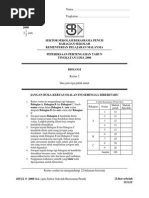 Biologi P2 SBP SPM Mid Year 2008