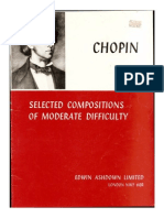 Selected Compositions of Moderate Dificulty