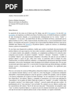 Carta Abierta Al Director de La República JCP