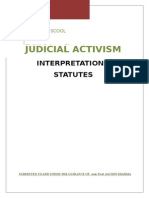 Project On Judicial Activism