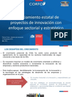 Financiamiento Estatal de Proyectos de Innovación con Enfoque Sectorial y Estratégico - Patricio Feres, Corfo