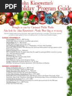 Download 2015 Holiday Television Guide by WVXU News SN290560096 doc pdf
