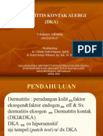 Dermatitis Kontak Alergi (DKA) : Laporan Kasus