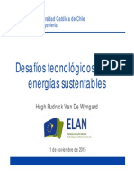 Desafíos Tecnológicos de las Energías Sustentables - Hugh Rudnick