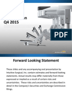 Intuitive Surgical Investor Presentation 110515